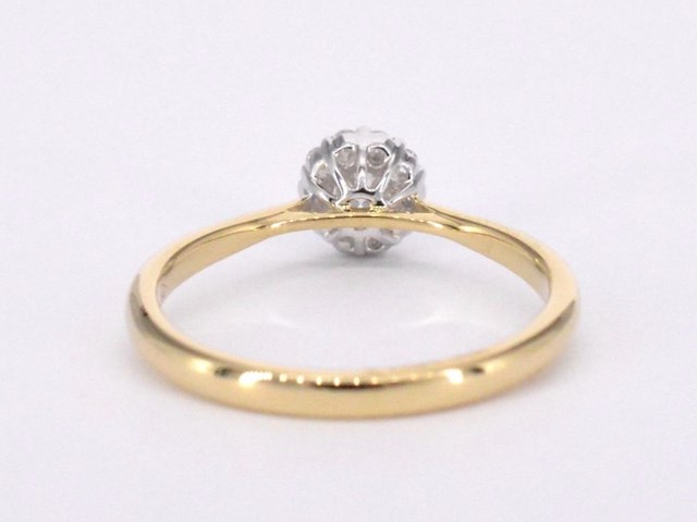 Gouden ring met 0.35 carat diamant - afbeelding 9 van  11