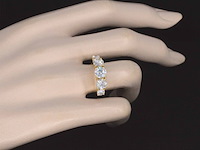 Gouden ring met 2.90 carat briljanten - afbeelding 2 van  8