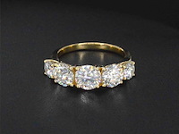 Gouden ring met 2.90 carat briljanten - afbeelding 5 van  8