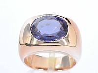 Gouden ring met amethist