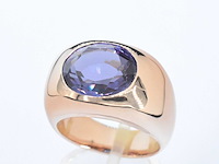 Gouden ring met amethist - afbeelding 4 van  10