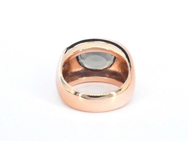 Gouden ring met amethist - afbeelding 8 van  10