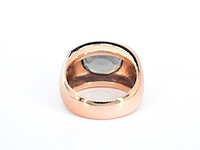 Gouden ring met amethist - afbeelding 8 van  10