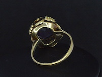 Gouden ring met amethist - afbeelding 4 van  7