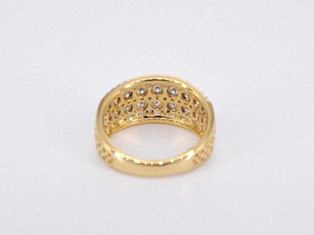 Gouden ring met briljanten 1.00 carat - afbeelding 9 van  10
