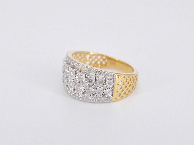 Gouden ring met briljanten 1.00 carat - afbeelding 10 van  10