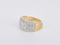 Gouden ring met briljanten 1.00 carat - afbeelding 10 van  10