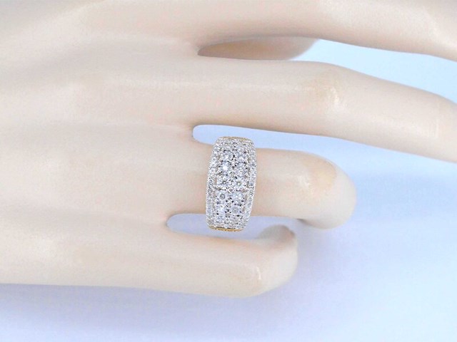 Gouden ring met briljanten 1.00 carat - afbeelding 5 van  11