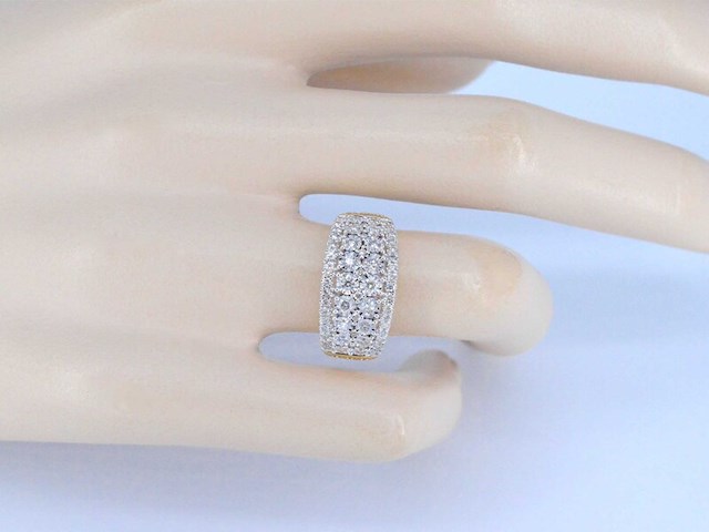 Gouden ring met briljanten 1.00 carat - afbeelding 3 van  9