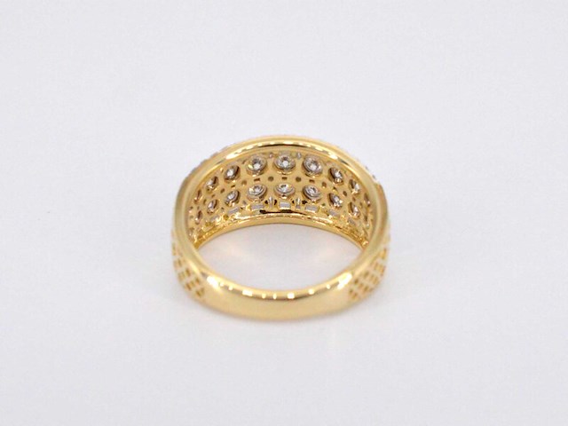 Gouden ring met briljanten 1.00 carat - afbeelding 7 van  9