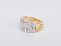Gouden ring met briljanten 1.00 carat - afbeelding 8 van  9