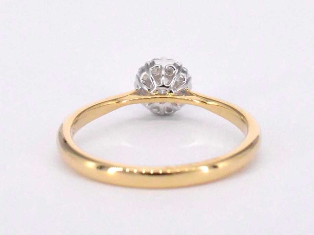 Gouden ring met diamant 0.35 carat - afbeelding 10 van  10