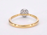 Gouden ring met diamant 0.35 carat - afbeelding 10 van  10