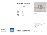 Gouden ring met diamant - afbeelding 3 van  6