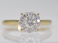 Gouden ring met diamant
