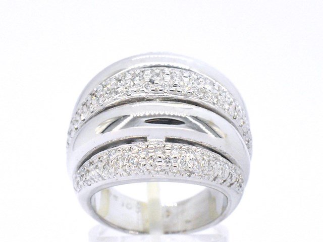 Gouden ring met diamant - afbeelding 1 van  11