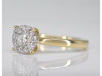 Gouden ring met diamant - afbeelding 4 van  5