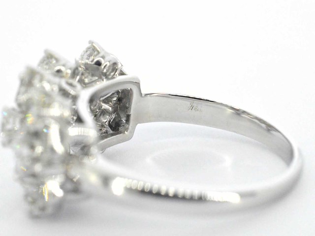 Gouden ring met diamanten 2.70 carat - afbeelding 2 van  11