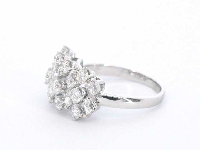 Gouden ring met diamanten 2.70 carat - afbeelding 3 van  11