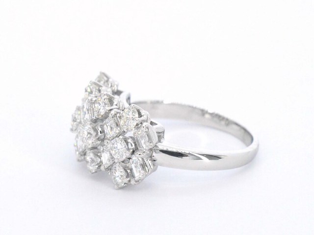 Gouden ring met diamanten 2.70 carat - afbeelding 2 van  10