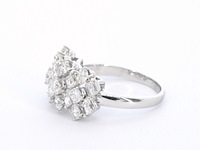 Gouden ring met diamanten 2.70 carat - afbeelding 2 van  10