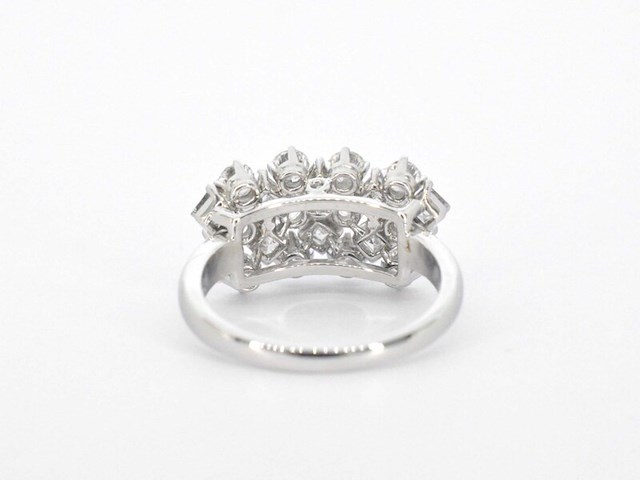 Gouden ring met diamanten 2.70 carat - afbeelding 8 van  10