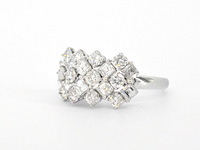 Gouden ring met diamanten 2.70 carat - afbeelding 9 van  10