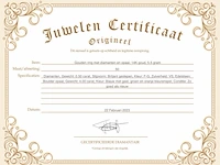 Gouden ring met diamanten en opaal - afbeelding 3 van  6