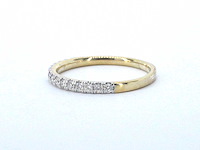 Gouden ring met diamanten - afbeelding 4 van  9