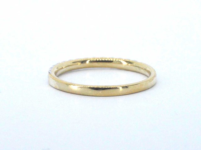 Gouden ring met diamanten - afbeelding 8 van  9