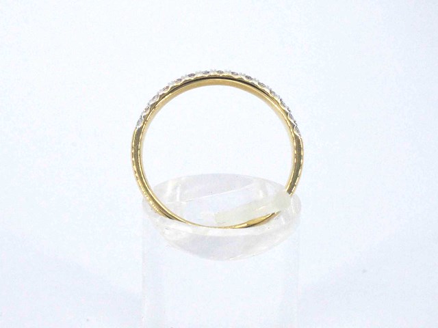 Gouden ring met diamanten - afbeelding 9 van  9