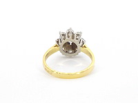 Gouden ring met diamanten - afbeelding 7 van  9