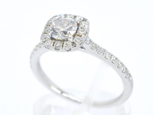 Gouden ring met diamanten - afbeelding 5 van  11