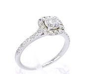 Gouden ring met diamanten - afbeelding 6 van  11