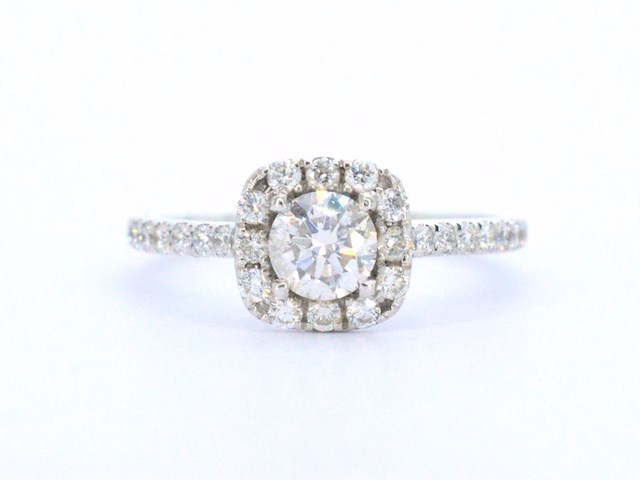 Gouden ring met diamanten - afbeelding 8 van  11