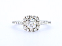 Gouden ring met diamanten - afbeelding 8 van  11