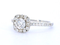 Gouden ring met diamanten - afbeelding 10 van  11