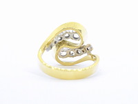 Gouden ring met diamanten - afbeelding 5 van  9