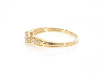 Gouden ring met diamanten - afbeelding 6 van  10