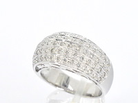 Gouden ring met diamanten - afbeelding 4 van  10