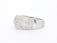 Gouden ring met diamanten - afbeelding 6 van  10