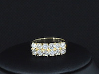 Gouden ring met diamanten - afbeelding 5 van  7