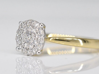 Gouden ring met diamanten