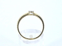 Gouden ring met diamanten - afbeelding 2 van  12
