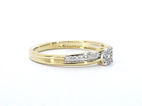 Gouden ring met diamanten - afbeelding 7 van  12