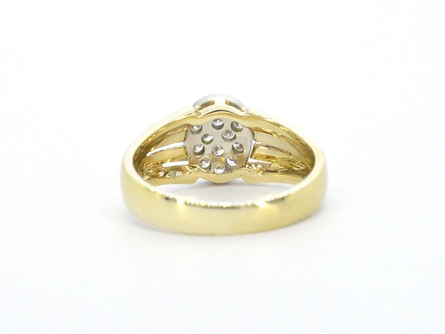 Gouden ring met diamanten - afbeelding 9 van  11