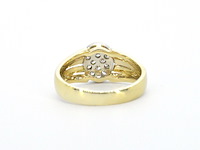 Gouden ring met diamanten - afbeelding 9 van  11