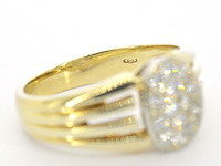 Gouden ring met diamanten - afbeelding 11 van  11