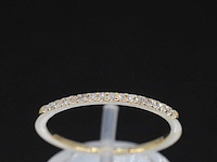Gouden ring met diamanten - afbeelding 1 van  9