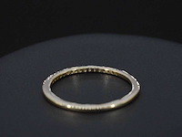 Gouden ring met diamanten - afbeelding 7 van  9